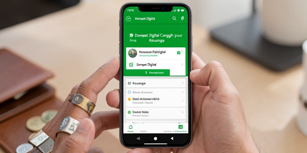 Antarmuka aplikasi 797K yang sederhana dan fungsional.